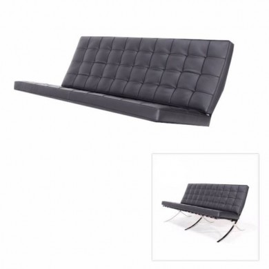 Replacement BARCELONA sofa cushions in leather in various