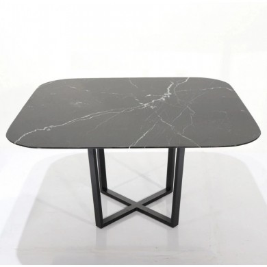 AVA square marble table in various finishes and sizes