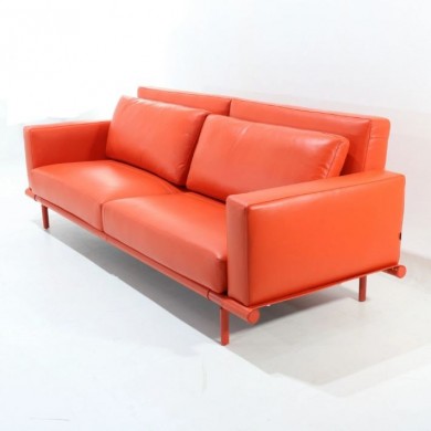 VIRGIL sofa in fabric, leather or velvet various colours
