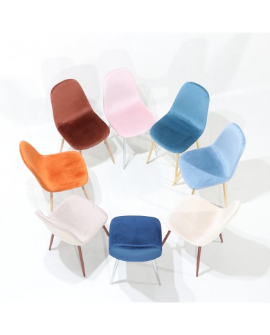 LOFT VELVET chair various colours