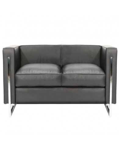 EMERALD 2 seater sofa in fabric, leather or velvet various