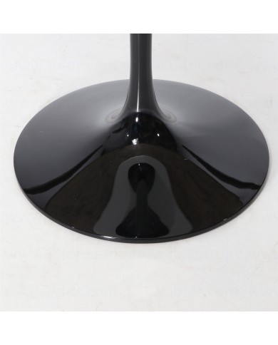 Tavolo TULIP tondo/ovale laminato liquido nero varie misure
