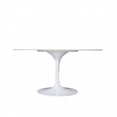 Table TULIP avec plateau en céramique en différentes finitions