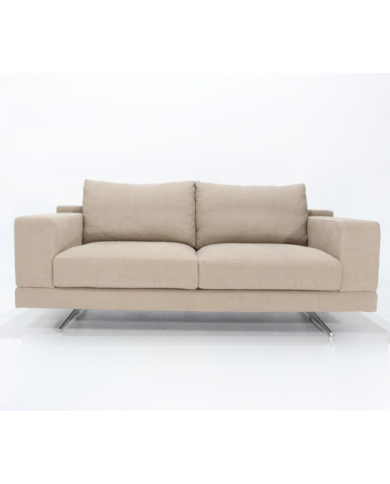 MONTREAL 2-Sitzer-Sofa aus Stoff oder Samt in verschiedenen