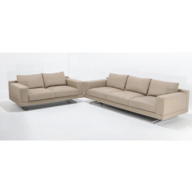 MONTREAL 2 seater sofa in fabric or velvet various colours