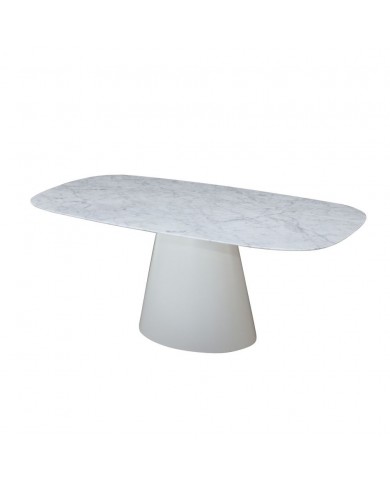 ANDROMEDA barrel-shaped ceramic table in various sizes and