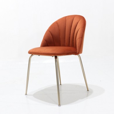 Stuhl ARIANNE aus Stoff, Leder oder Samt in verschiedenen Farben