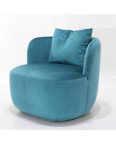 TOSCA armchair in fabric, leather or velvet various colours