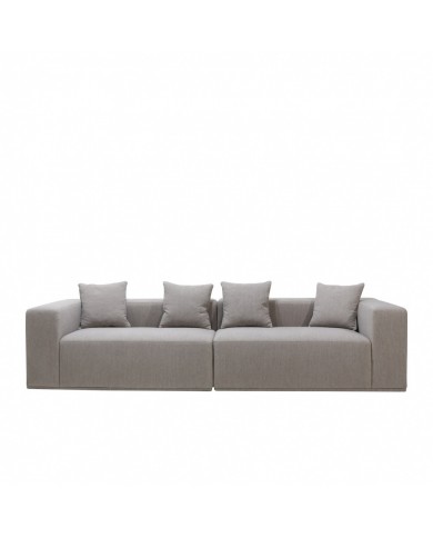 BOLLA TWO Sofa 270 cm aus Stoff, Leder oder Samt in