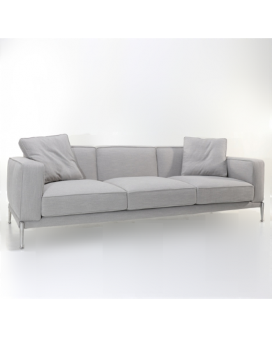 Sofa OLIVIA aus Stoff, Leder oder Samt in verschiedenen Farben