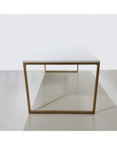 CONIX table with MDF wooden top in various sizes and finishes