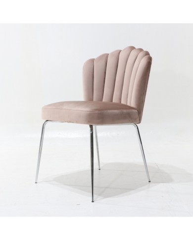 HAND-Stuhl aus schmutzabweisendem Samt in verschiedenen Farben