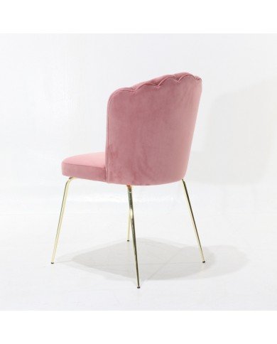 HAND chair in stain-resistant velvet in various colours