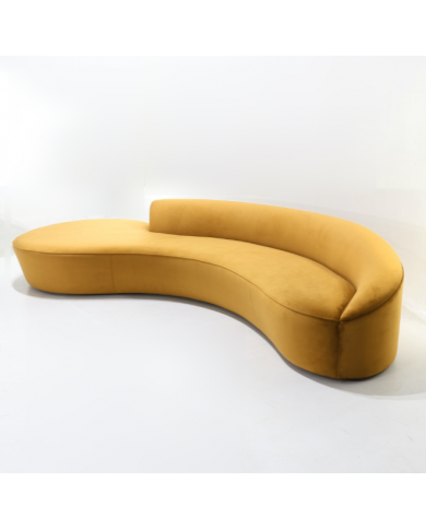 INSIEME-Sofa aus Stoff, Leder oder Samt in verschiedenen Farben
