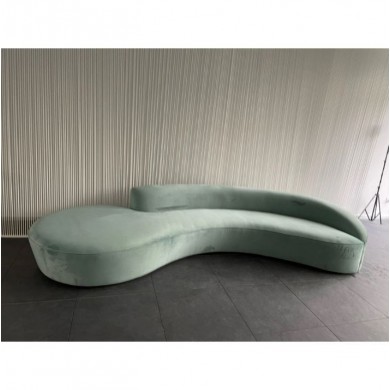 INSIEME sofa in fabric, leather or velvet in various colours