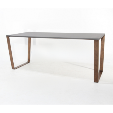 CONIX table with MDF wood top in various sizes and finishes
