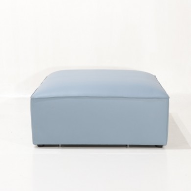 BOLLA pouf in fabric, leather or velvet in various colours