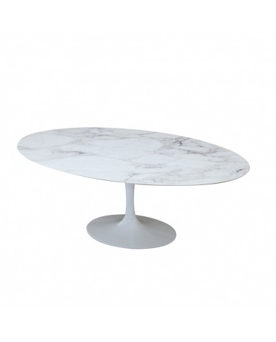 TULIP table in ceramic various finishes and sizes