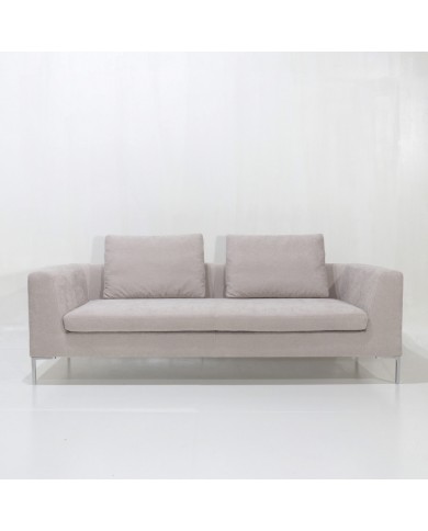 CHARLIE sofa in fabric, leather or velvet various colours