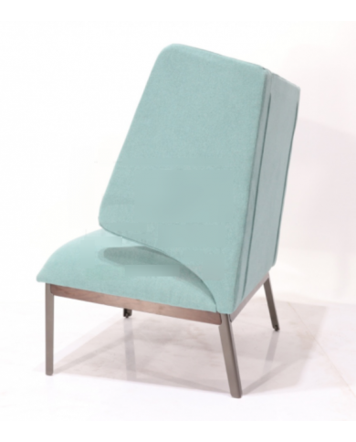AMARANTO armchair in fabric, leather or velvet in various