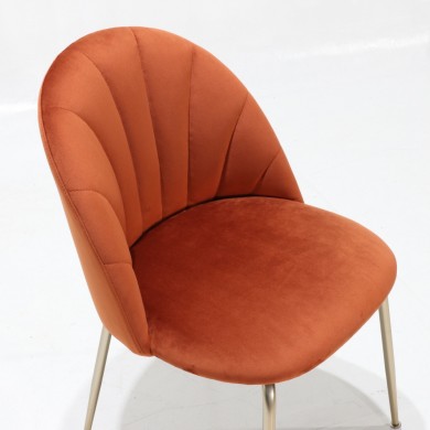 ARIANNE chair in velvet in various colours