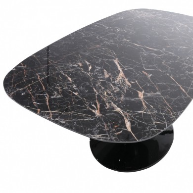 TULIP barrel table in ceramic various sizes and finishes