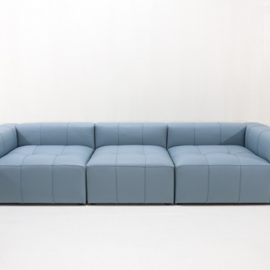 BOLLA CAPITONNÉ sofa in fabric, leather or velvet in various