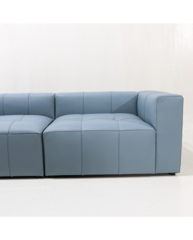 BOLLA CAPITONNÉ sofa in fabric, leather or velvet in various
