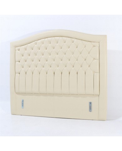 ELISABETH headboard in leather in various colours