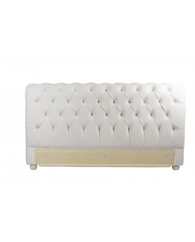 SNOW headboard in leather in various colours