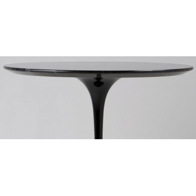 TULIP coffee table in black Marquinia marble, various sizes