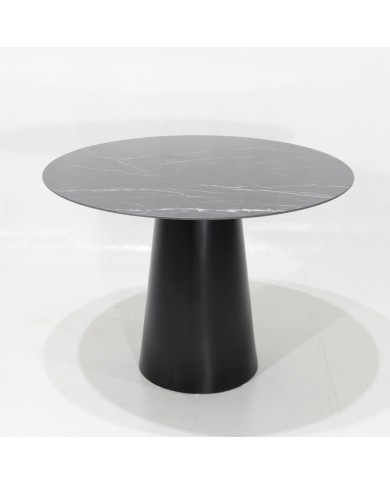 Table ANDROMEDA en céramique effet marbre, différentes