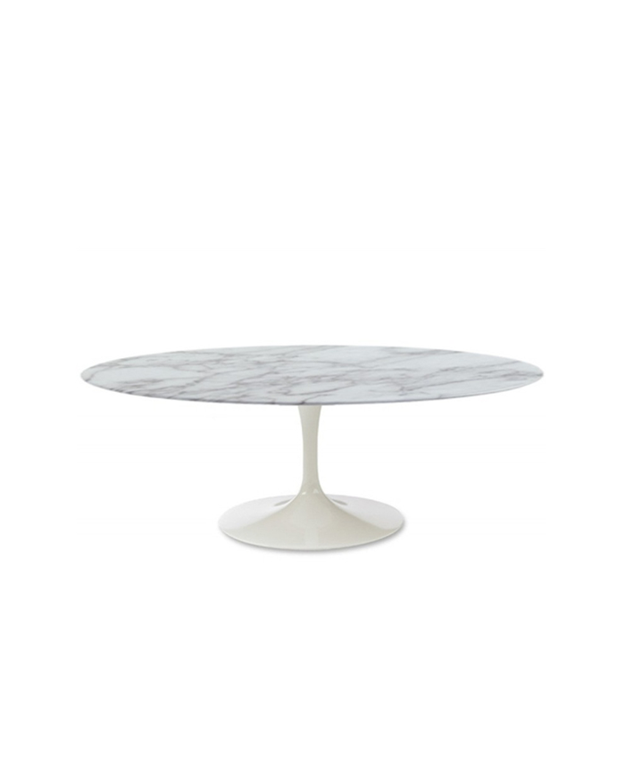 Table basse ovale TULIP en marbre différentes tailles et