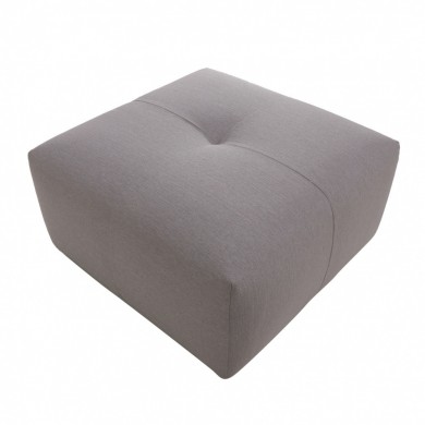 LIVING pouf in fabric, leather or velvet in various colours