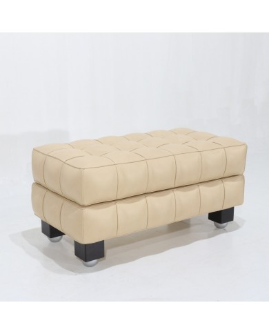 KUBUS storage bench in leather in various colours