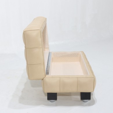 KUBUS storage bench in leather in various colours