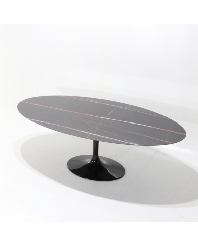 OUTDOOR TULIP table with ceramic top in various sizes and