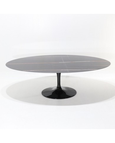 Table OUTDOOR TULIP avec plateau en céramique de différentes
