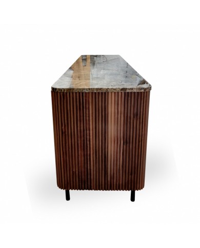 TEAK sideboard in wood and marble various finishes and sizes