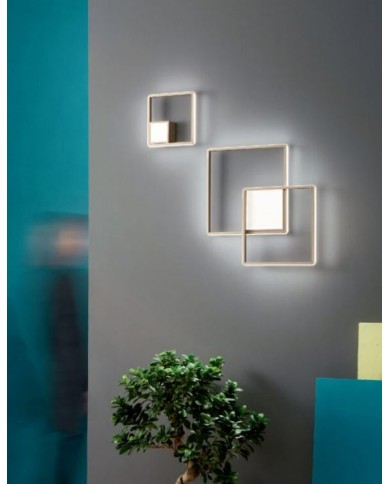 CUBIC LED wall light in various colours
