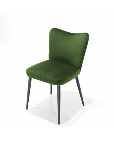 DUNES Stuhl aus Stoff, Leder oder Samt in verschiedenen Farben