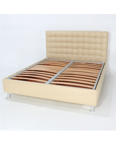 CUBO bed in leather in various colours