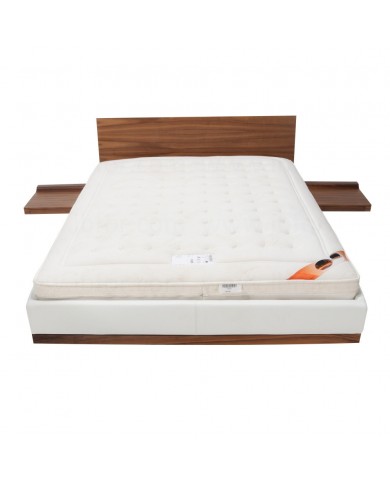 TINA double bed in wood