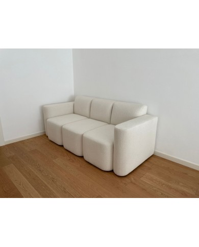 CLOUD sofa in fabric, leather or velvet various colours