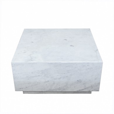 Table basse MONUMENT en marbre de Carrare