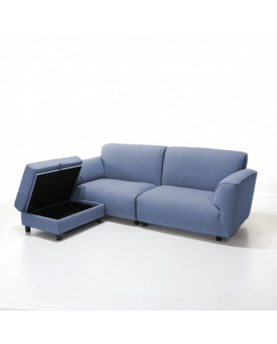 GIUNONE sofa in fabric or velvet various colours