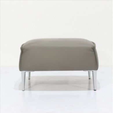 ARCHI pouf in fabric, leather or velvet in various colours