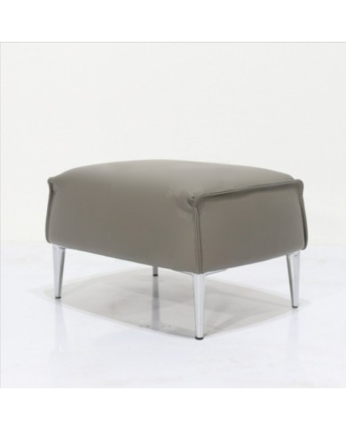 ARCHI pouf in fabric, leather or velvet in various colours