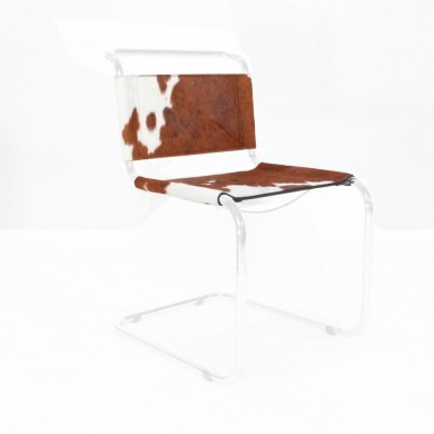 Replacement STAM&BREUER chair WITH LACE in leather or ponyskin