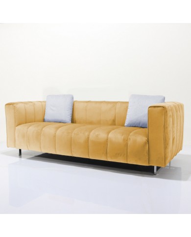 Sofa VIVA aus Stoff, Leder oder Samt in verschiedenen Farben